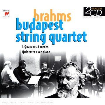 【CD】Brahms/Budapest Sting Quartet