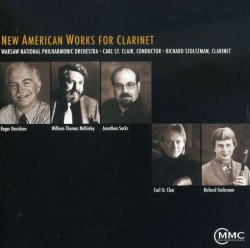 【CD】New American Works for Clarinet & Orchestra