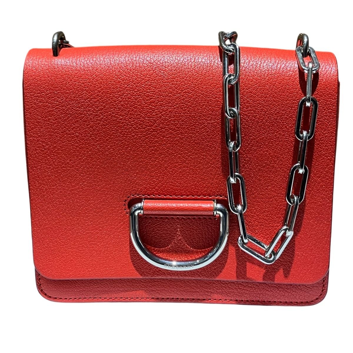 バーバリー BURBERRY Dリング ショルダーバッグ レザー レディース