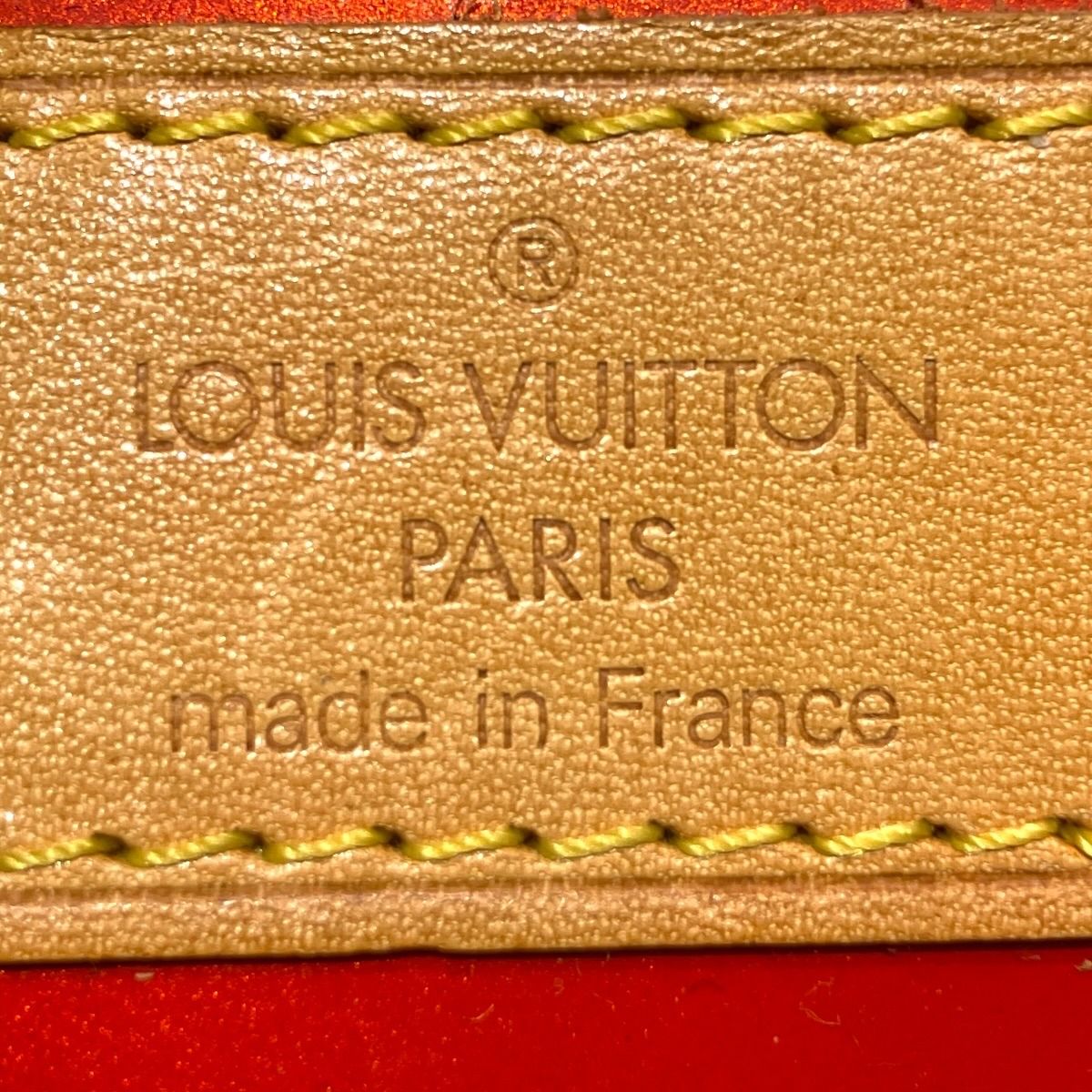 ルイ・ヴィトン LOUIS VUITTON リードPM ヴェルニ ハンドバッグ