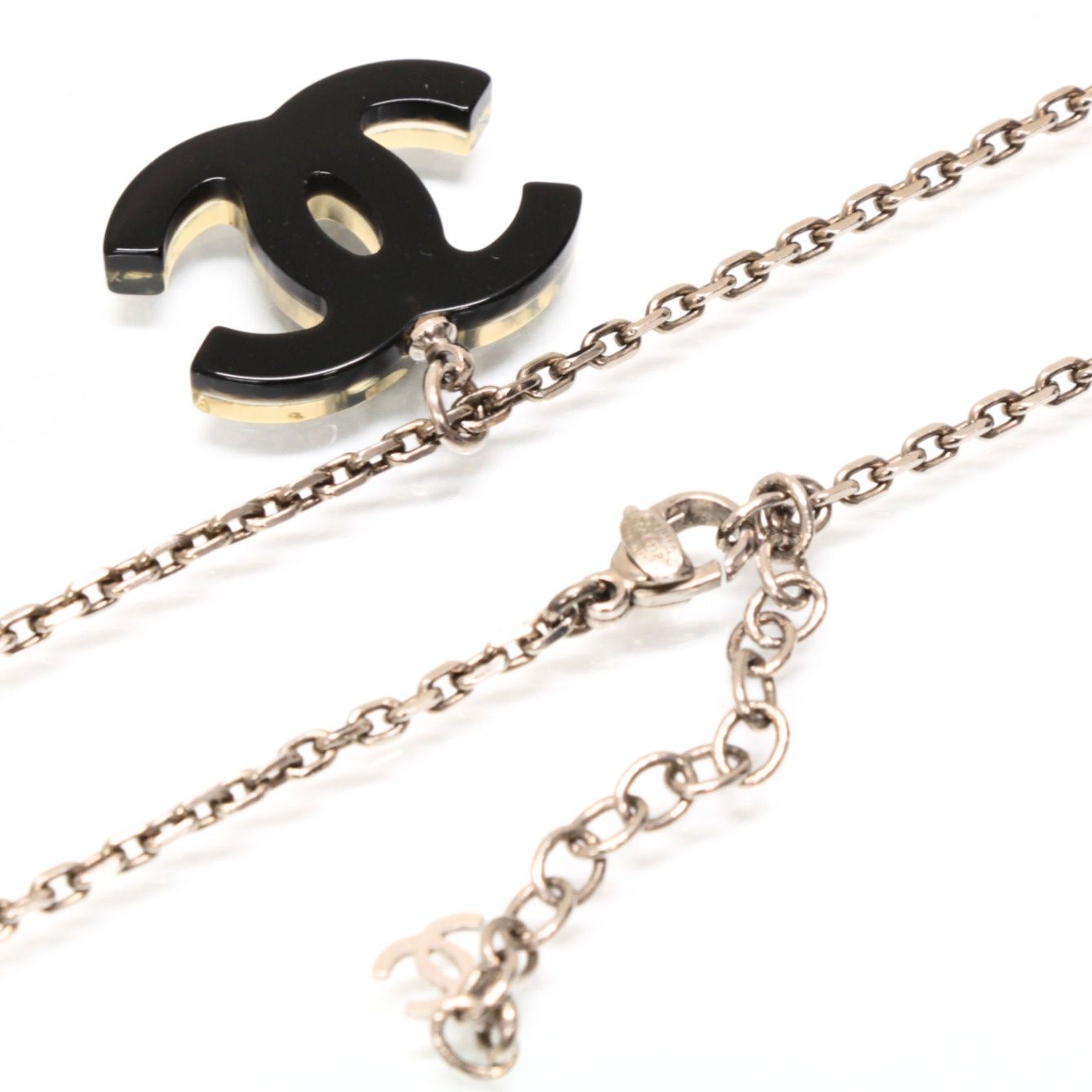 シャネル CHANEL きらきら ココマーク ネックレス ミディアム