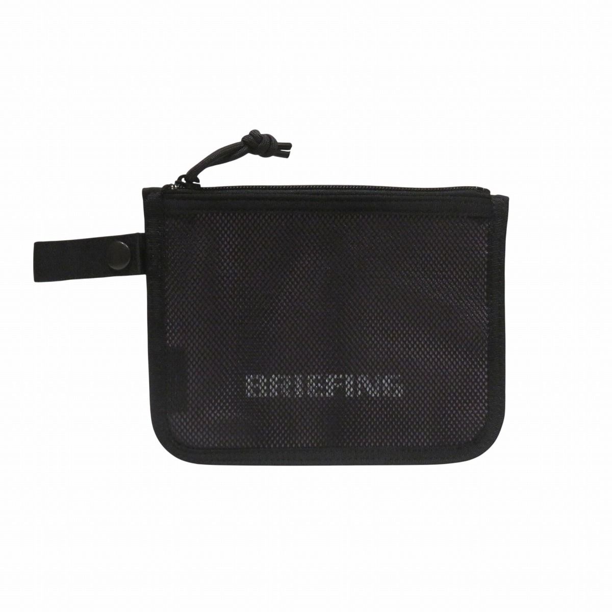ブリーフィング BRIEFING フラットポーチ ポシェット PVC ユニセックス