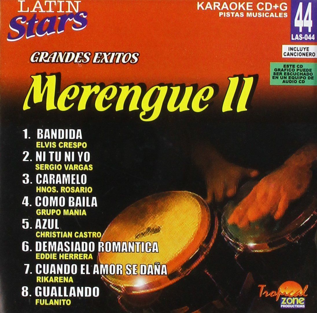 【CD】Karaoke: Merengue 2 - Latin Stars Karaoke