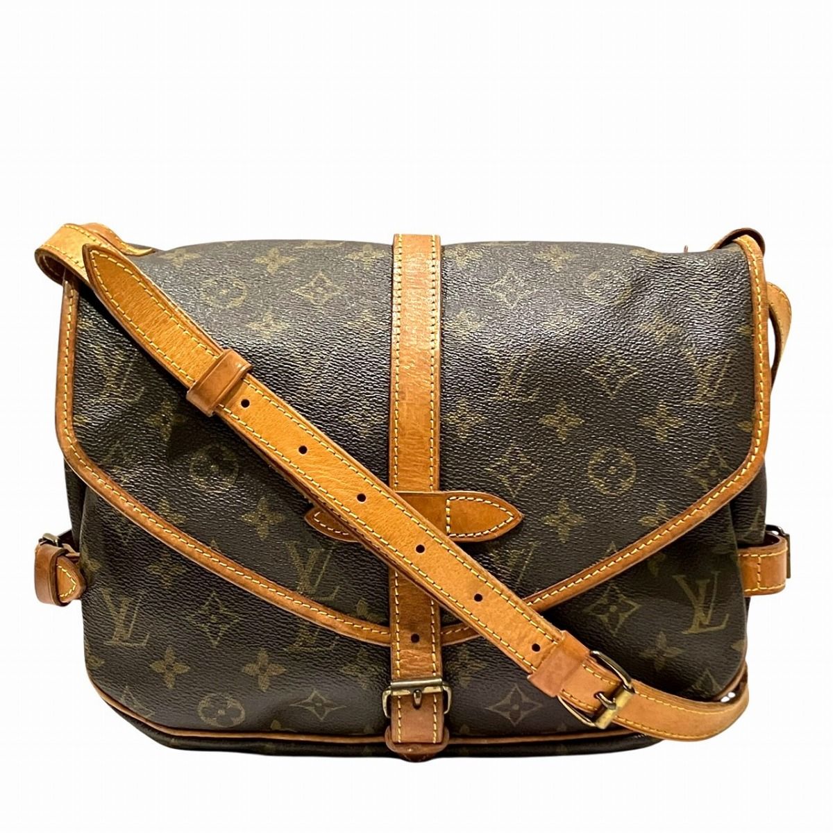 ルイ・ヴィトン LOUIS VUITTON ソミュール30 モノグラム ショルダー 