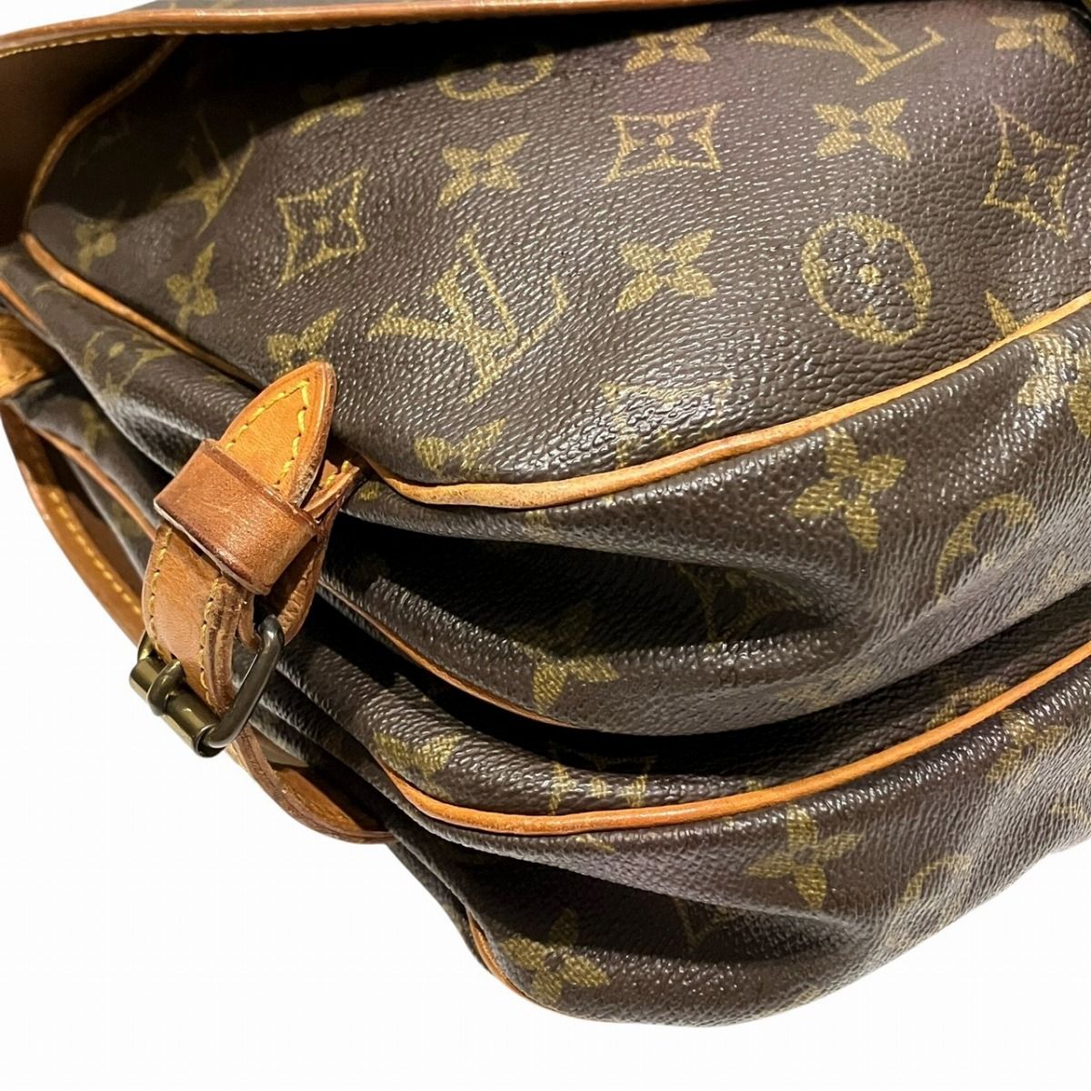 ルイ・ヴィトン LOUIS VUITTON ソミュール30 モノグラム ショルダー