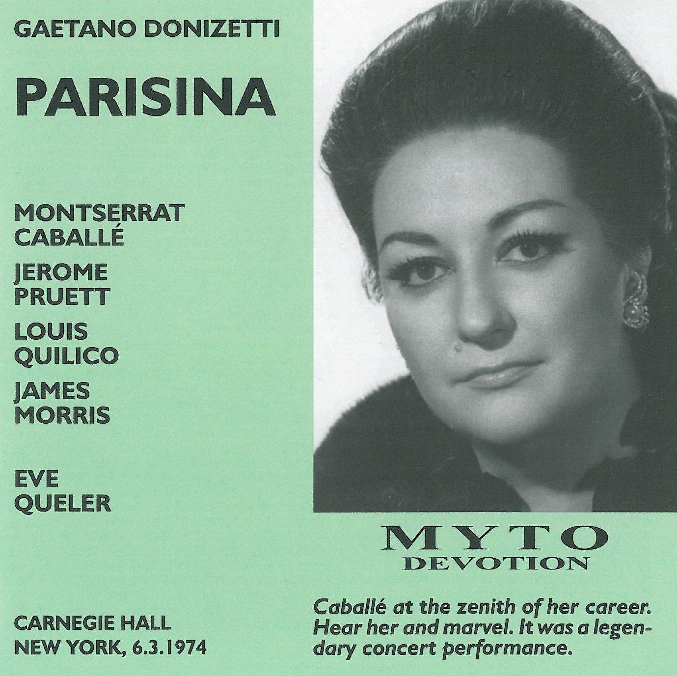 【CD】Donizetti: Parisina