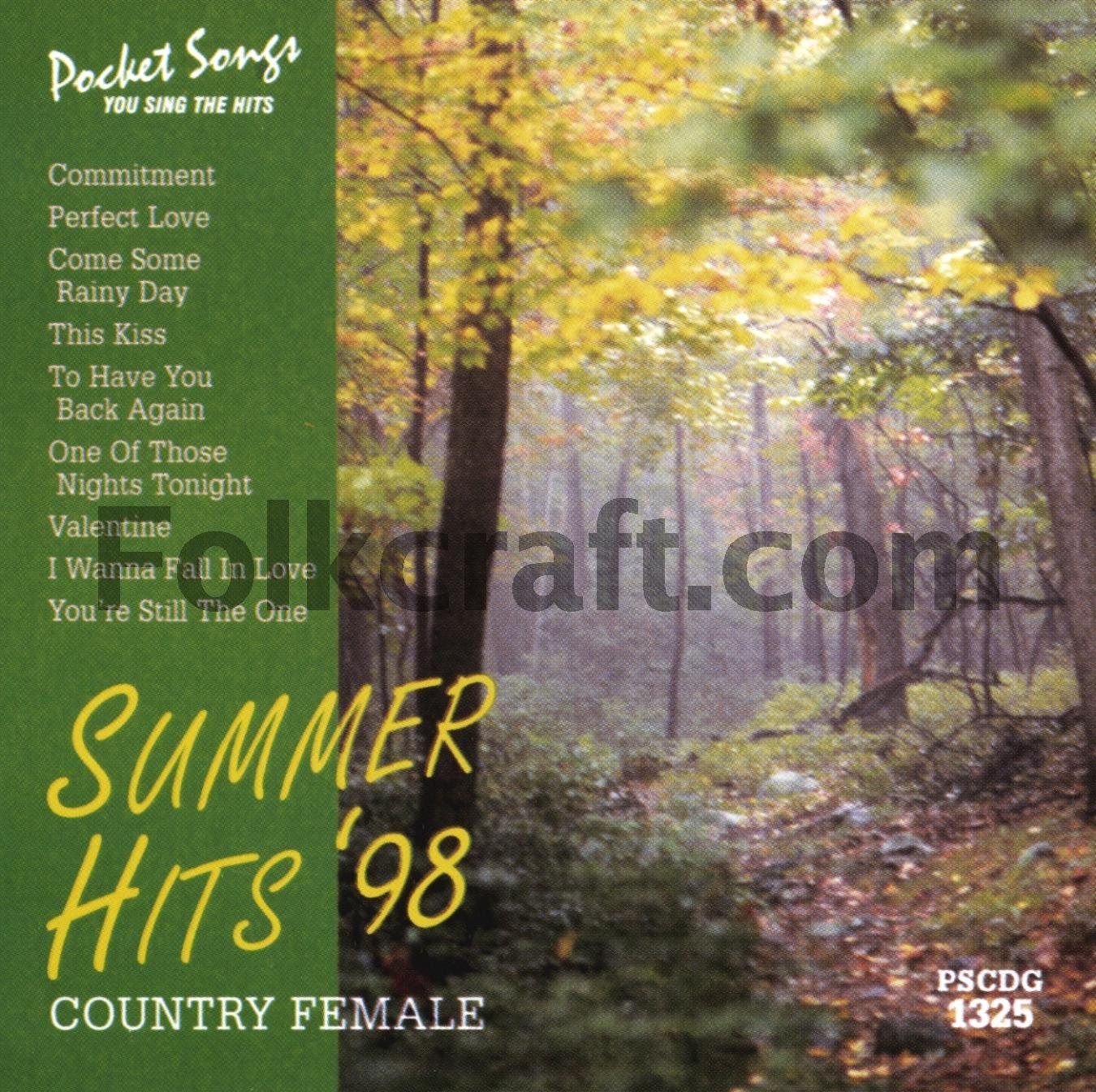 【CD】Karaoke: Summer Hits 98 - Country Female