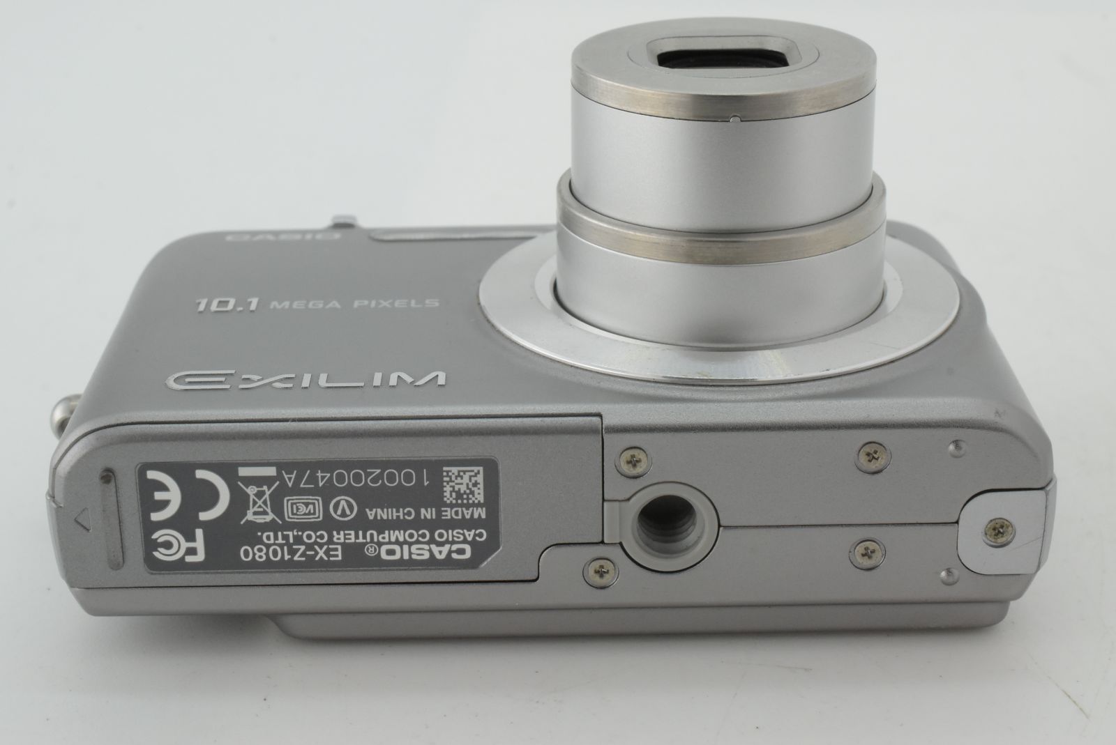 美品】CASIO EXILIM EX-Z1080 10.1MP Compact Digital Camera Silver