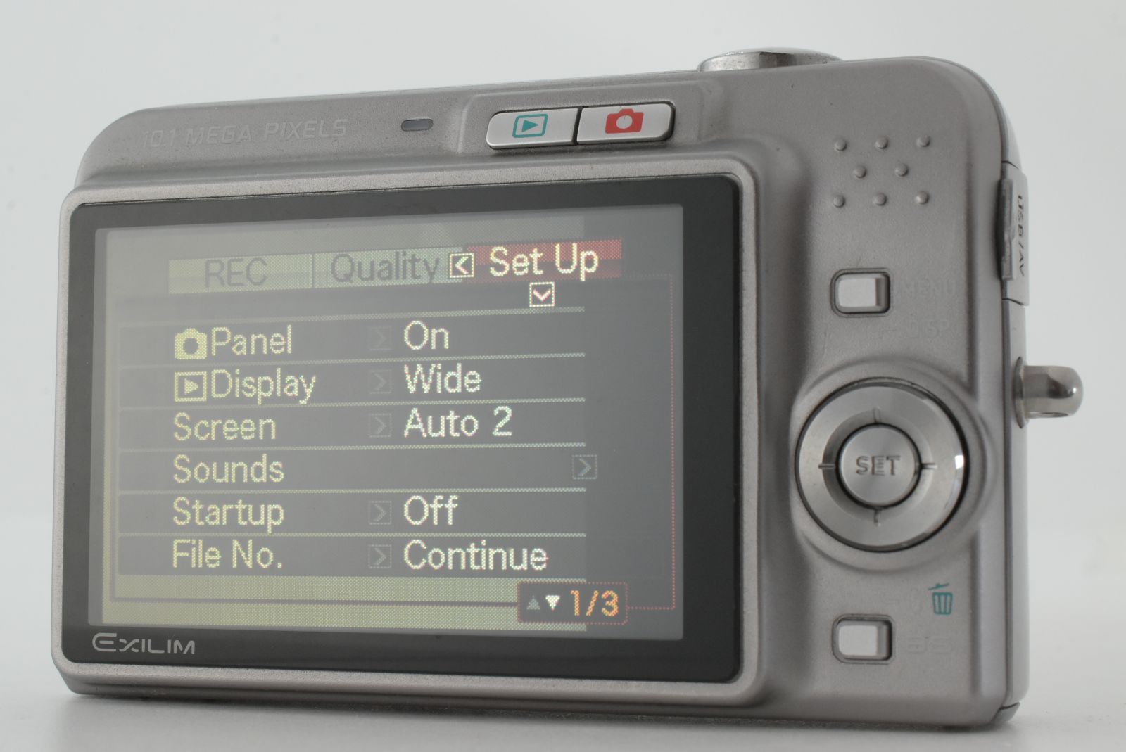 美品】CASIO EXILIM EX-Z1080 10.1MP Compact Digital Camera Silver
