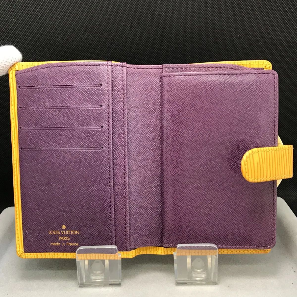 美品】LOUIS VUITTON ルイヴィトン 二つ折り財布 ポルトモネビエ