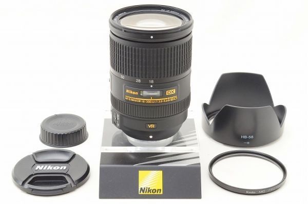 ☆極上美品☆ Nikon ニコン AF-S NIKKOR 18-300mm F3.5-5.6 G ED VR ♯26051702