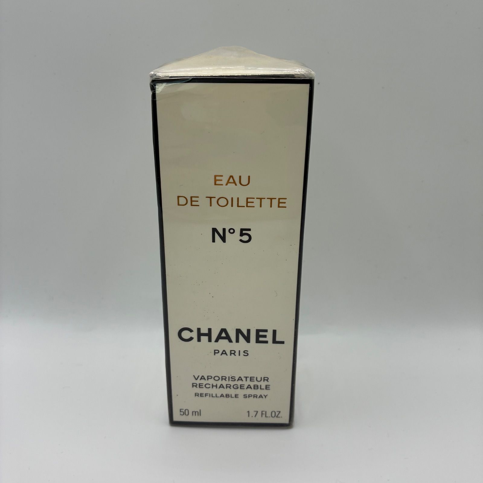 KT22 CHANEL シャネル No5 オードトワレ 50ml 香水 未開封 フィルム