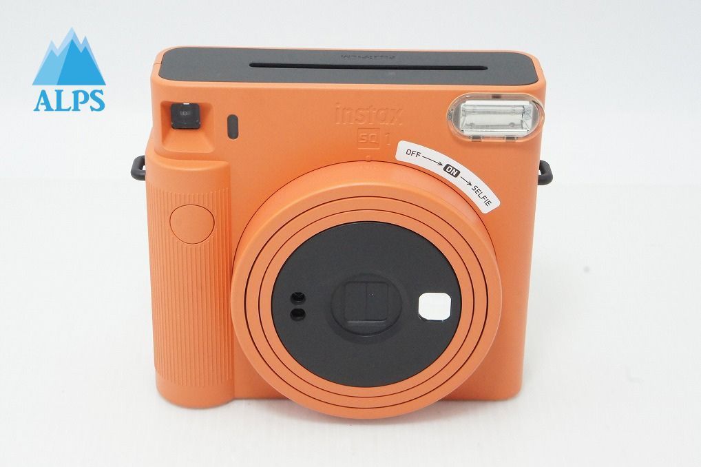 美品 FUJIFILM フジフィルム チェキ instax SQUARE SQ1 インスタントカメラ テラコッタオレンジ 260515u