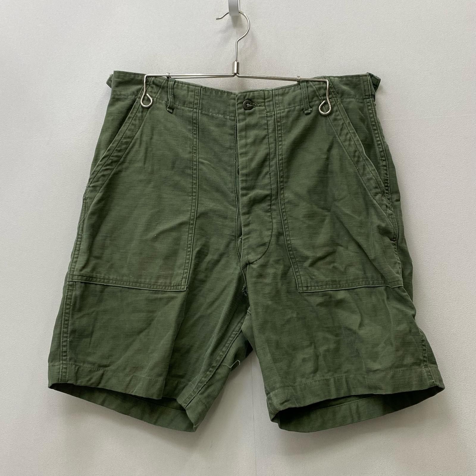 【加古川店】 中古 MILITARY衣料 | ミリタリーイリョウ パンツ u.s army baker short 8405-222-1947 グリーン サイズ：M 【107】