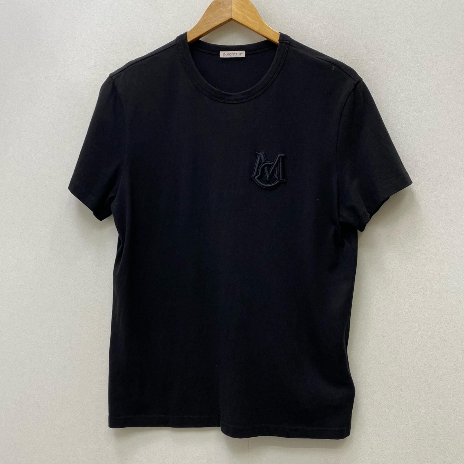 【加古川店】 中古 MONCLER | モンクレール 半袖Tシャツ MAGLIA T-SHIRT G10918C7C600 ブラック サイズ:M 【108】