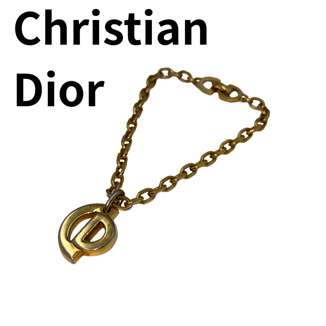 Christian DiorのCDロゴモチーフネックレス - メルカリ
