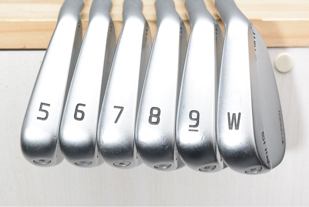 軟鉄鍛造 操作性◎】ピン PING ブループリント アイアンセット 5~PW 6