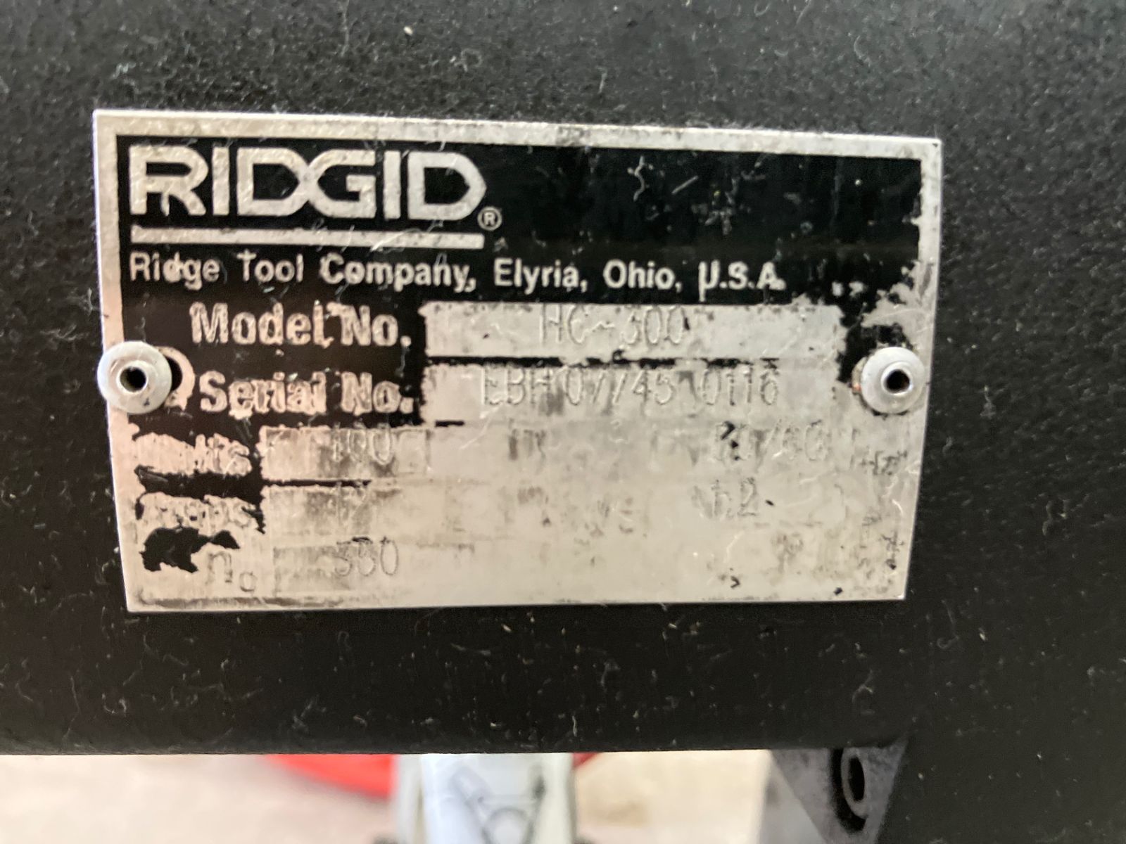 【中古動作品】RIDGIDリジッド ホールカッター HC-300♪アクトツール富山店♪F/G