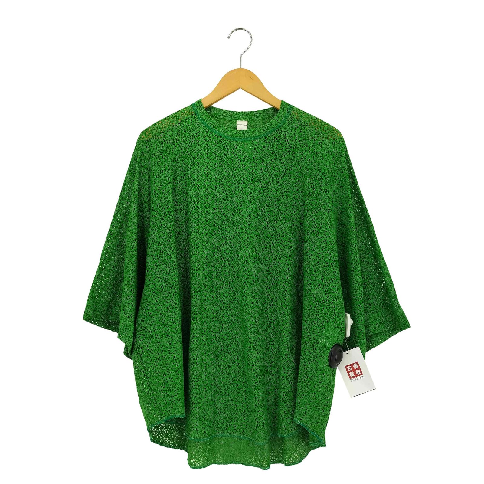 シンヤコズカ SHINYA KOZUKA PALABORA ラッセル編み ニットTシャツ