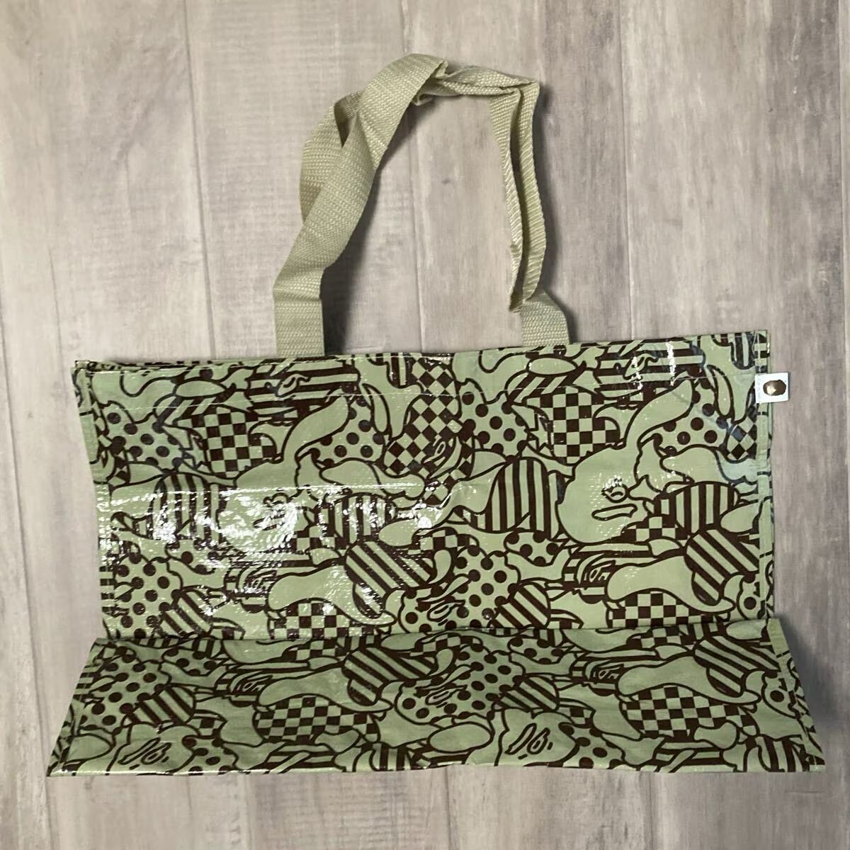 クッキーカモ トートバッグ a bathing ape BAPE CAMO Tote Bag エイプ 