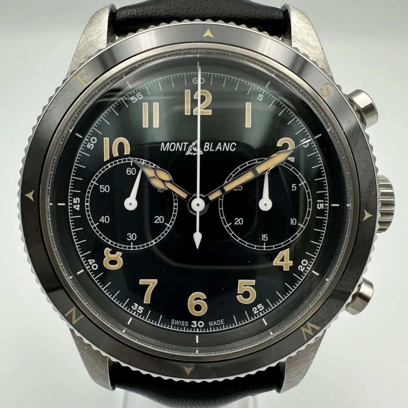 MONTBLANC モンブラン 1858 クロノグラフ 自動巻き 稼働