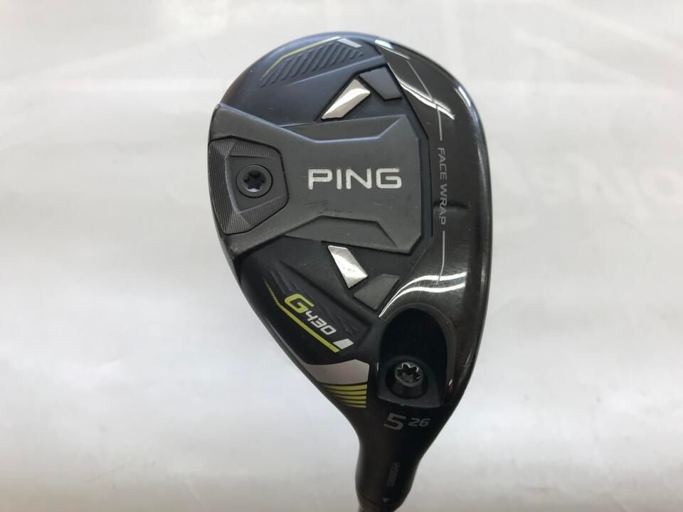 ピン　G430　26度　ALTA J CB BLACK　Sフレックス　ユーティリティ　中古　ゴルフドゥ！柏店【最短即日発送】
