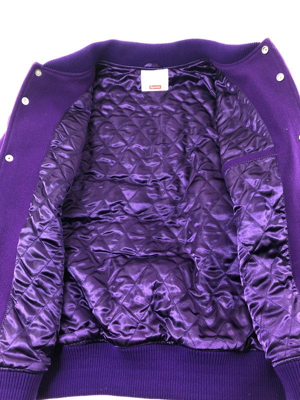 中古品】 SUPREME 23SS TOURIST VARSITY JACKET ツーリスト バーシティ