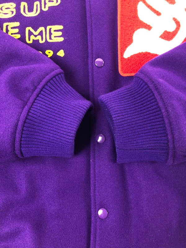 中古品】 SUPREME 23SS TOURIST VARSITY JACKET ツーリスト バーシティ