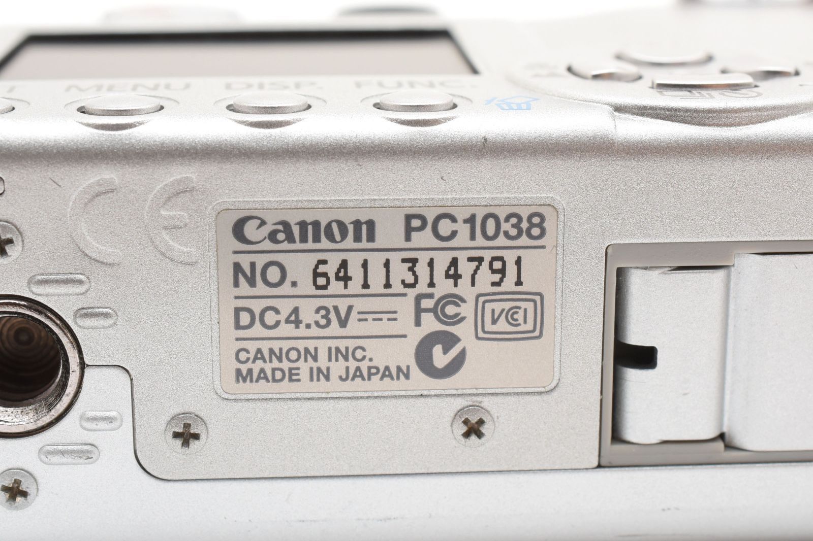 ☆良品☆ キヤノン CANON IXY digital 400 PC1038 シルバー コンパクト