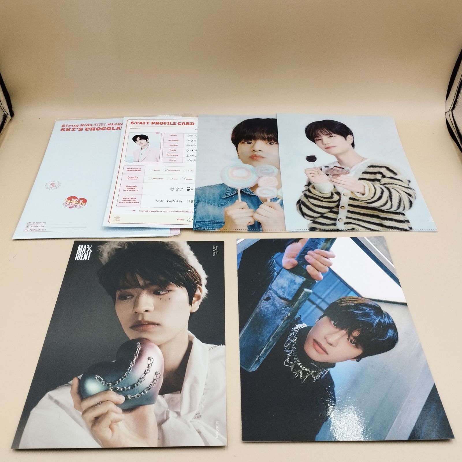 D43512】（現状品）Stray Kids スキズ スンミン グッズ トレカ まとめ