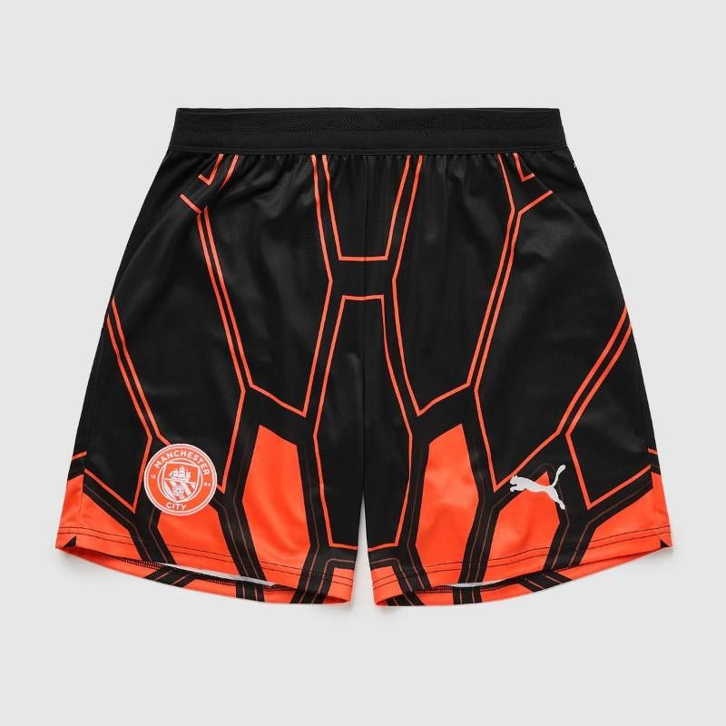 【送料無料・匿名配送】PUMA プーマ マンチェスター・シティ 26/27 公式 GK ゴールキーパー ショーツ 赤黒 新品 正規品 11,886円