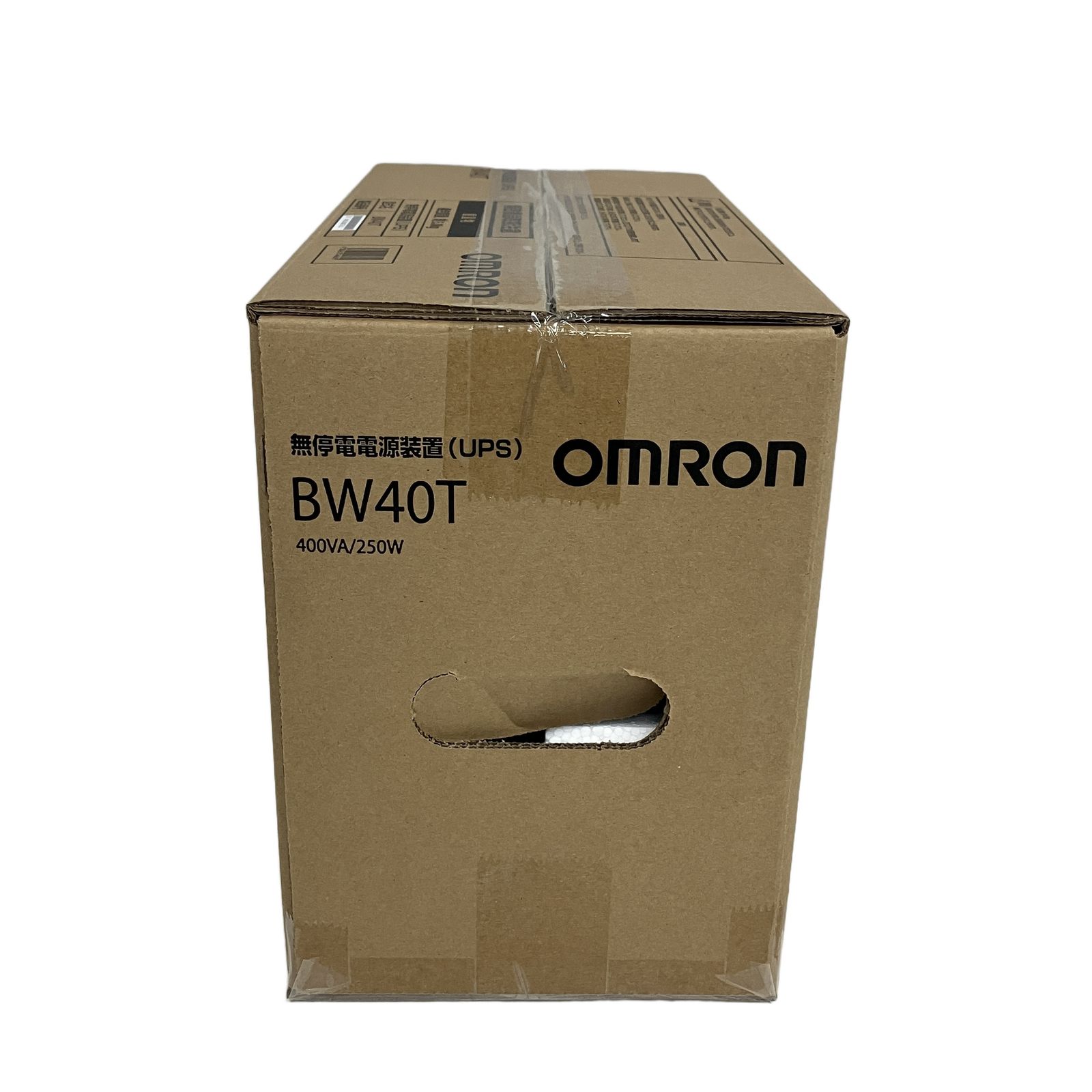 未開封 OMRON オムロン 無停電電源装置(UPS) BW40T 400VA/250W 未開封