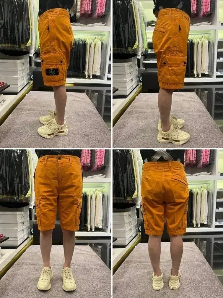 STONE ISLAND ストーンアイランド ワッペンパッチ バミューダ スリムショート ハーフパンツ