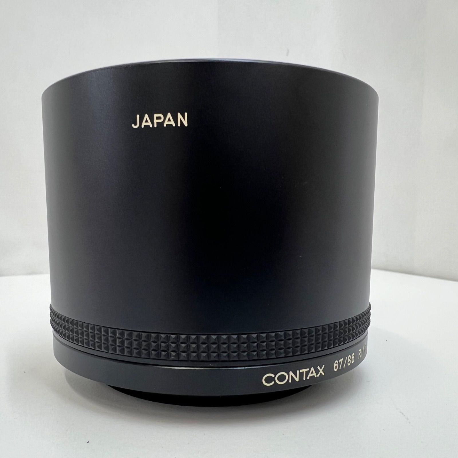 001080】CONTAX 67/86RING + CONTAX METAL HOOD 5 コンタックス メタル