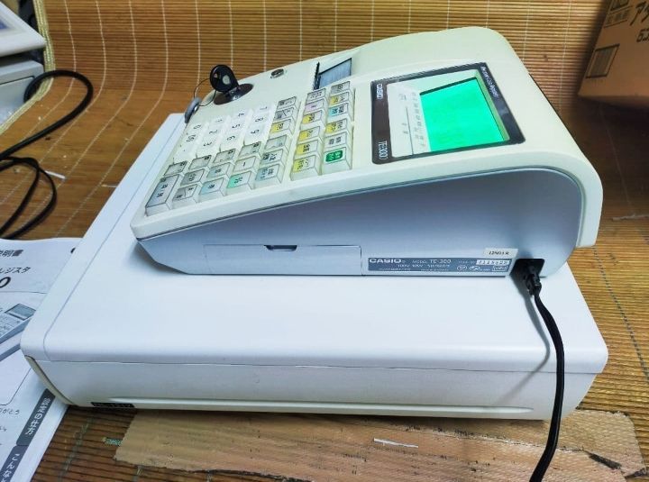 カシオレジスター TE-300 フル設定無料 送料無料 人気機種 804511