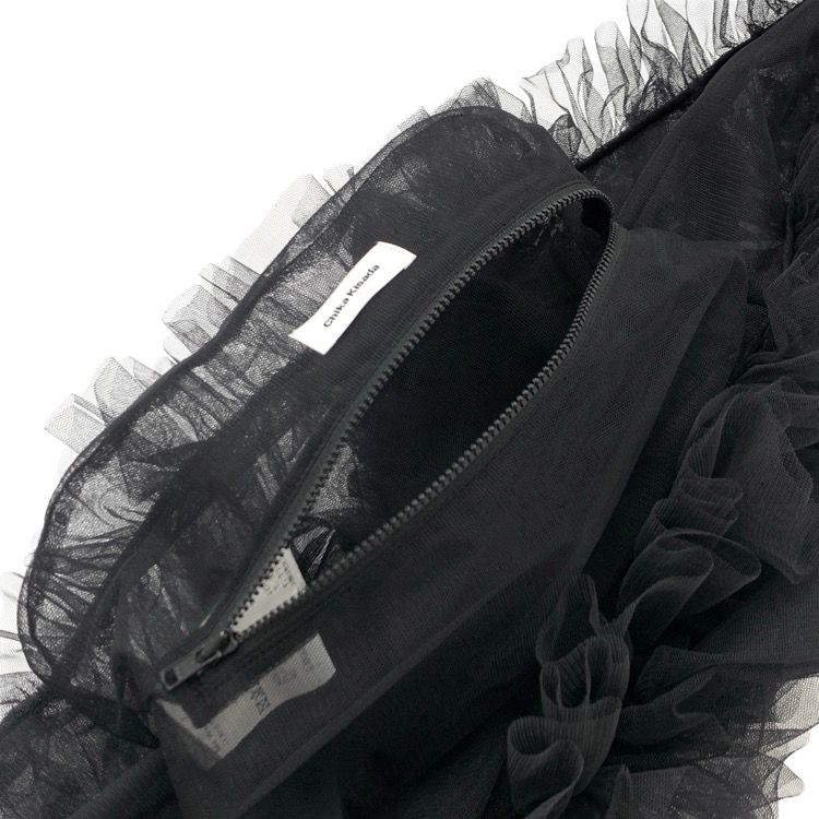 Chika Kisada チカキサダ tulle bag チュールバッグ ブラック F CZ