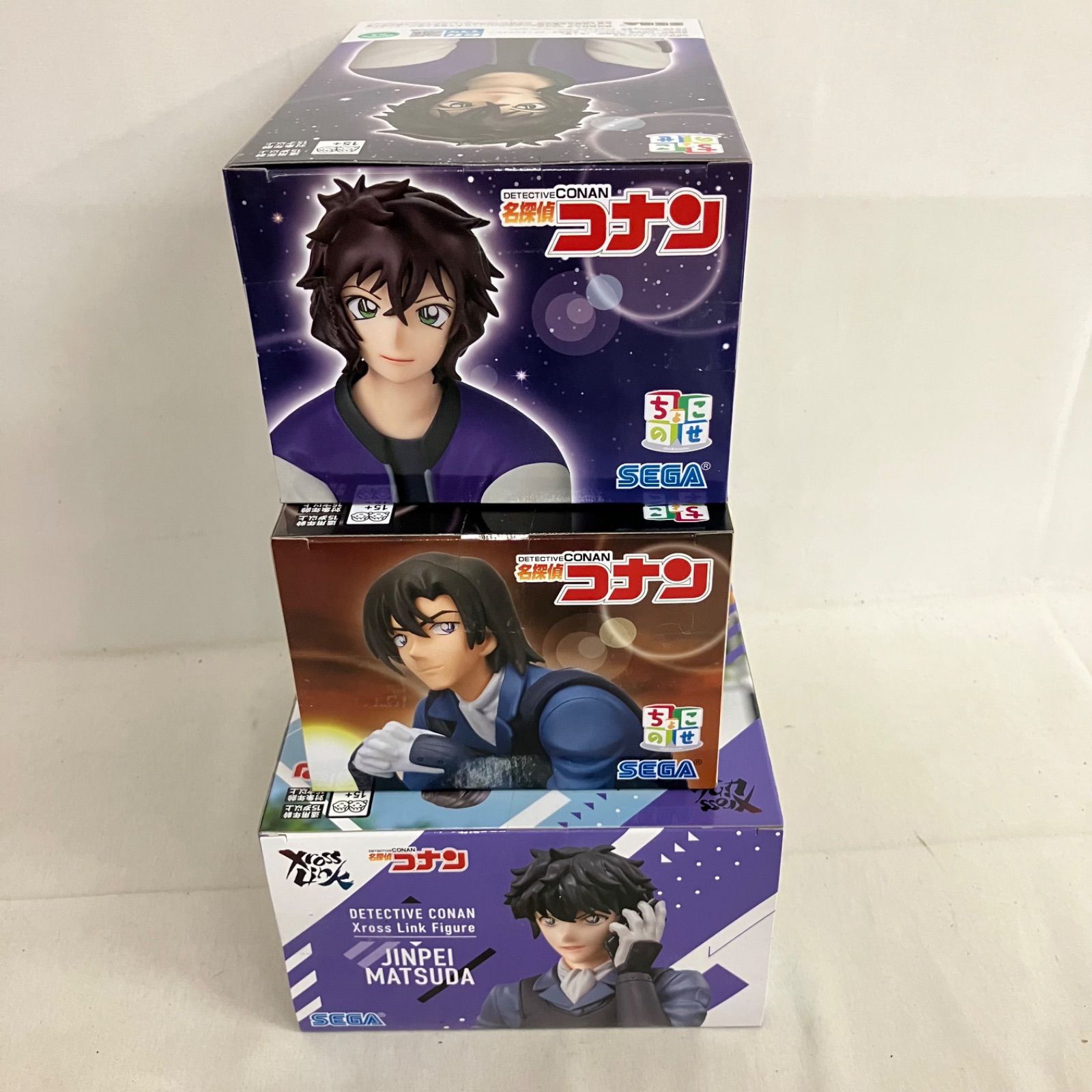 未開封 名探偵コナン ちょこのせ XrossLink 萩原研二 世良真純 松田陣
