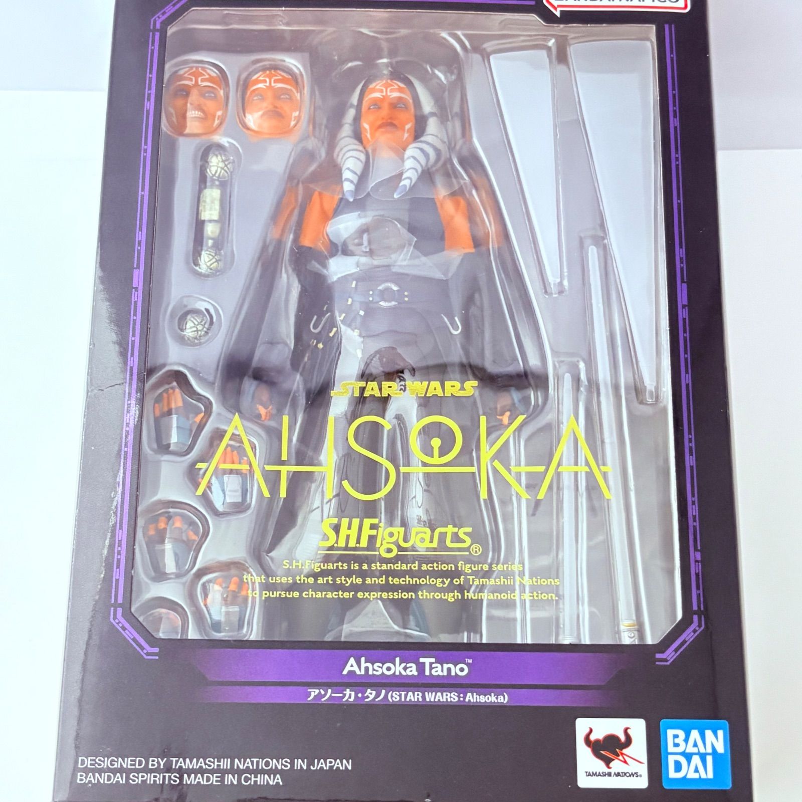 S.H.Figuarts アソーカ・タノ STAR WARS Ahsoka バンダイスピリッツ 可動フィギュア スターウォーズ アクションフィギュア