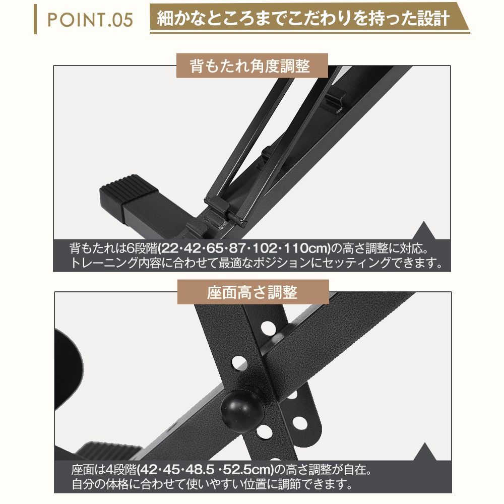 3WAY 角度調整可能 インクラインデクラインフラット兼用 ダンベル