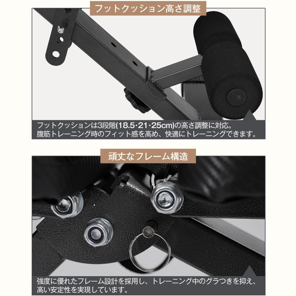 3WAY 角度調整可能 インクラインデクラインフラット兼用 ダンベル
