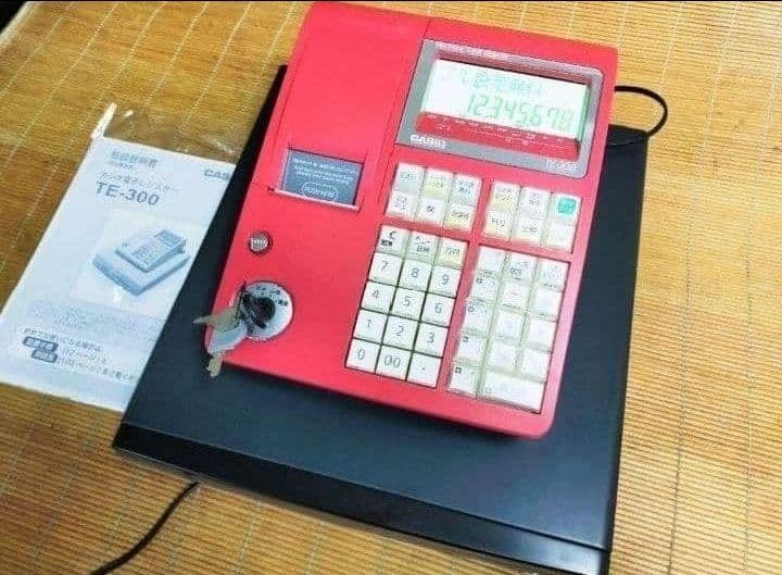 カシオレジスター TE-300 フル設定無料 送料無料人気機種 541000-特価 