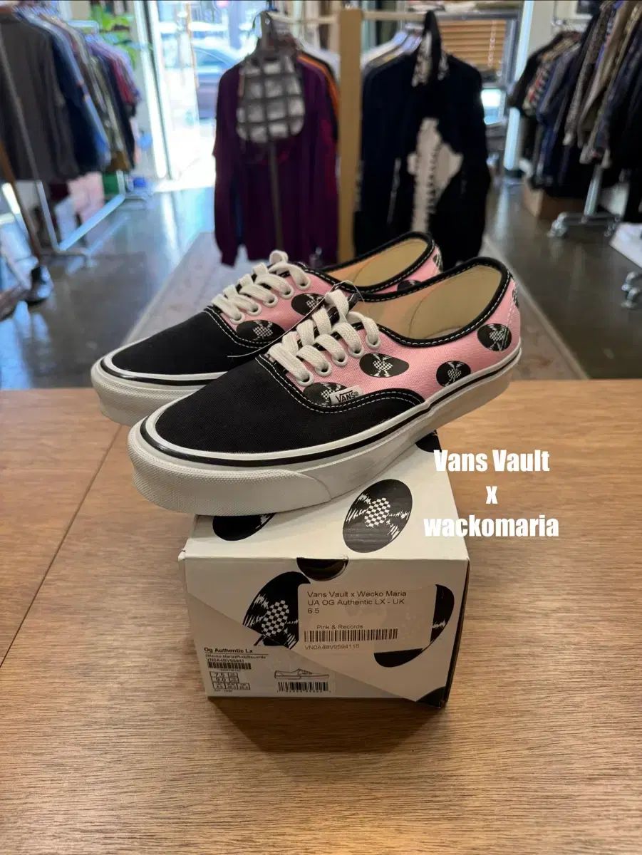 255mm VANS ボルト x WACKO MARIA アセンティック ピンク ディスク