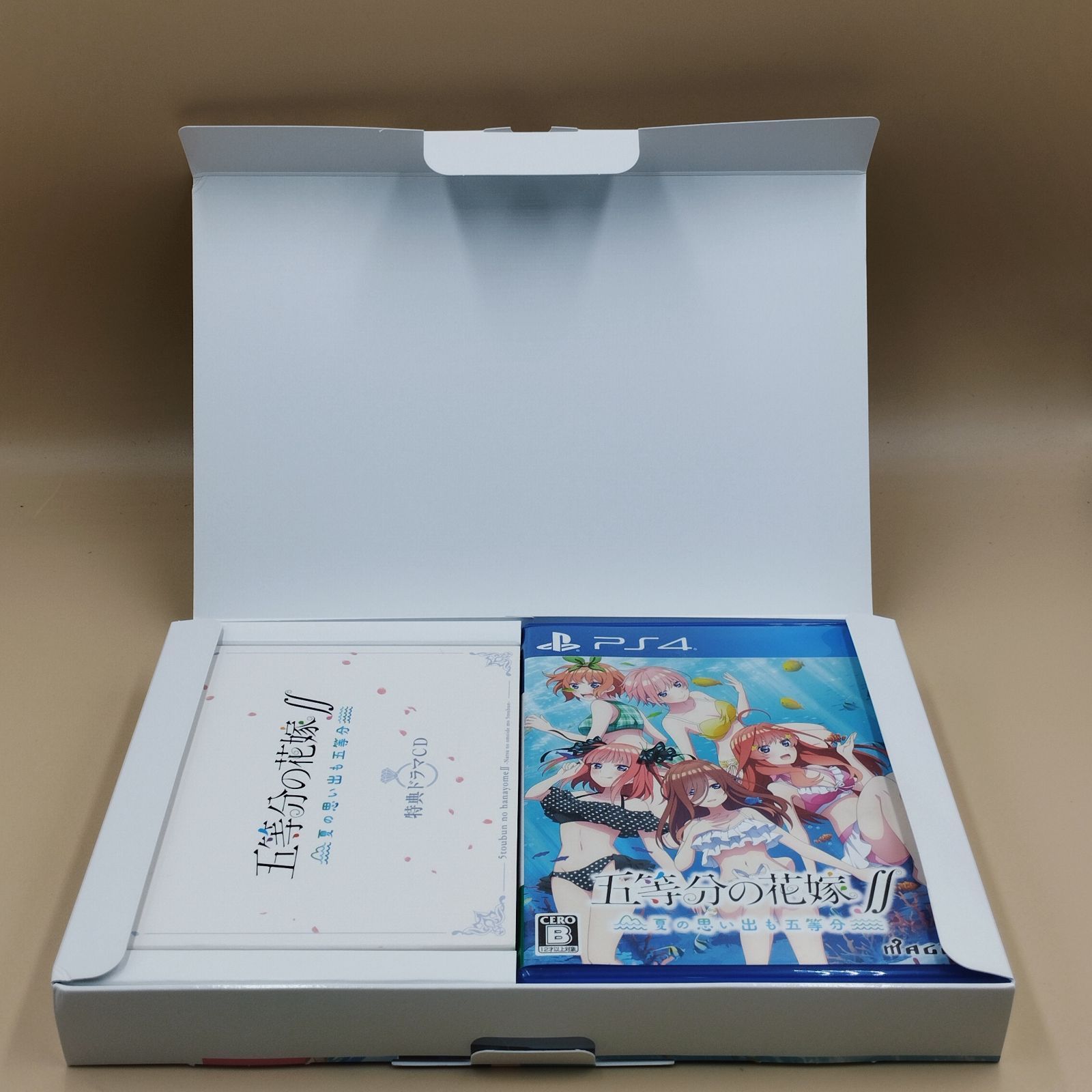 D43170】（現状品）PS4 五等分の花嫁∬ 夏の思い出も五等分 限定版