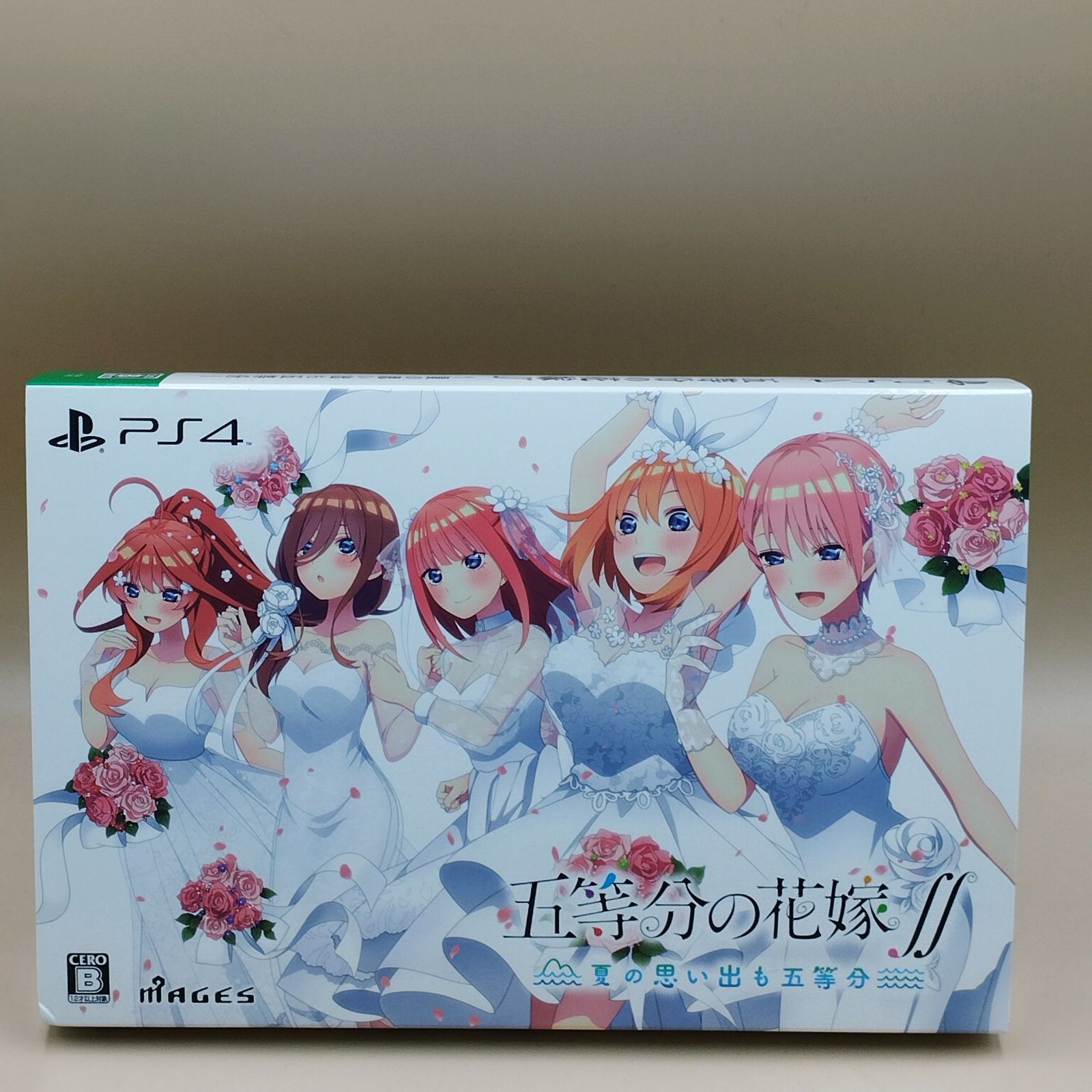 D43170】（現状品）PS4 五等分の花嫁∬ 夏の思い出も五等分 限定版