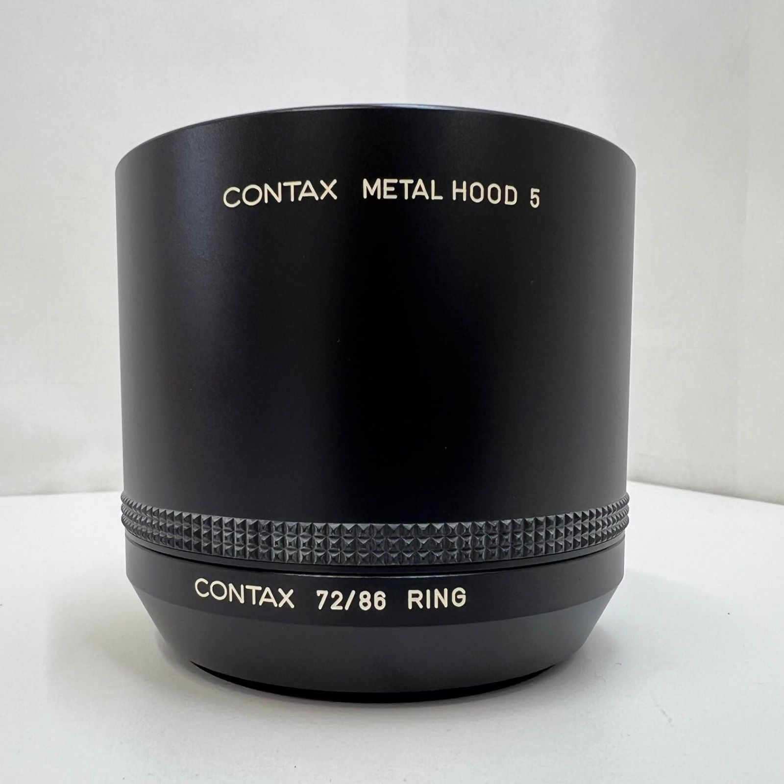 002483】 CONTAX 72/86 RING + CONTAX METAL HOOD 5 コンタックス