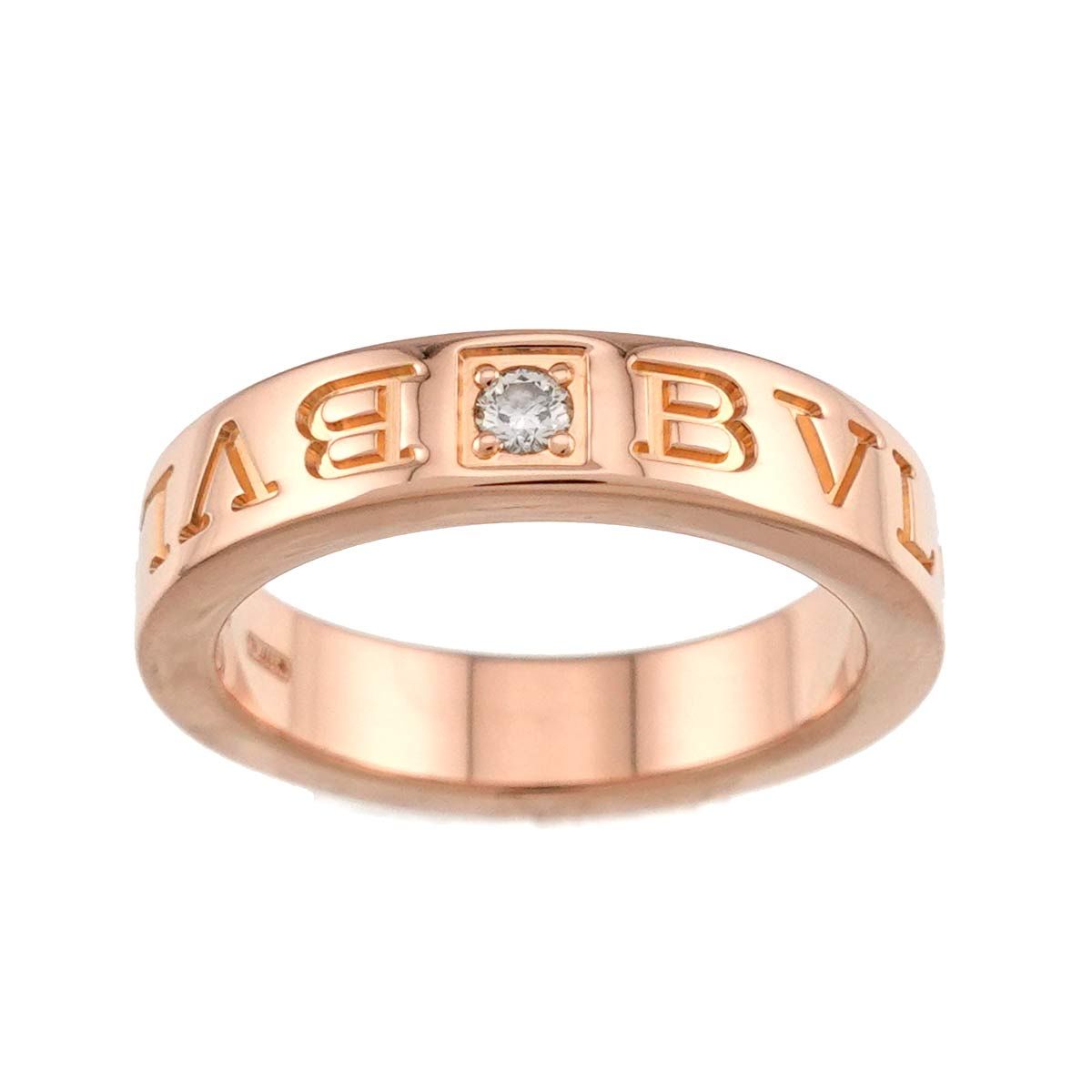ブルガリ BVLGARI ビーゼロワン エッセンシャル 7.5号 リング ダイヤ 