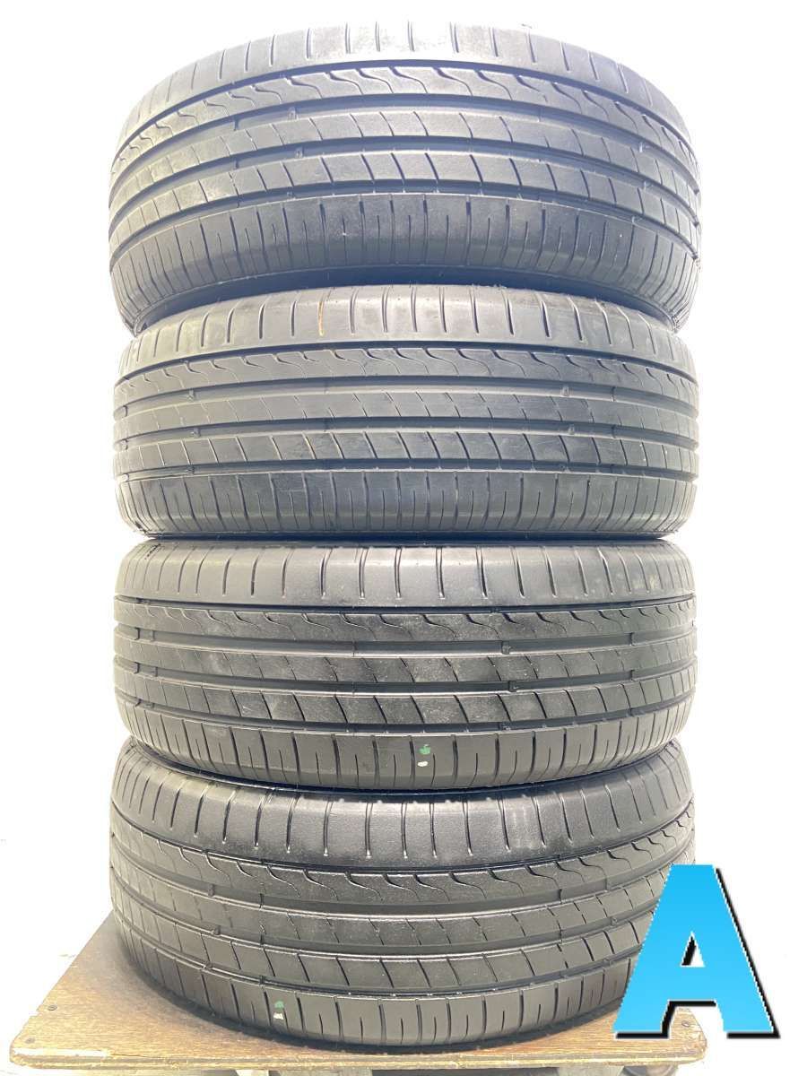 225/55R17 　 MINERVA RADIAL F205 中古タイヤ サマータイヤ 4本セット s17260428077