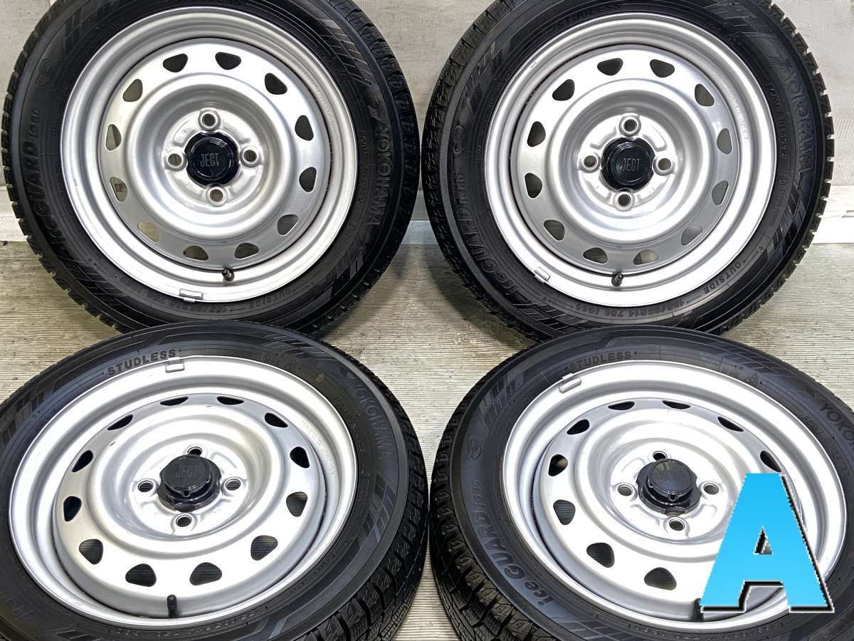 155/65R14 ヨコハマ アイスガード iG60 JECT 14x4.5 100-4穴 中古