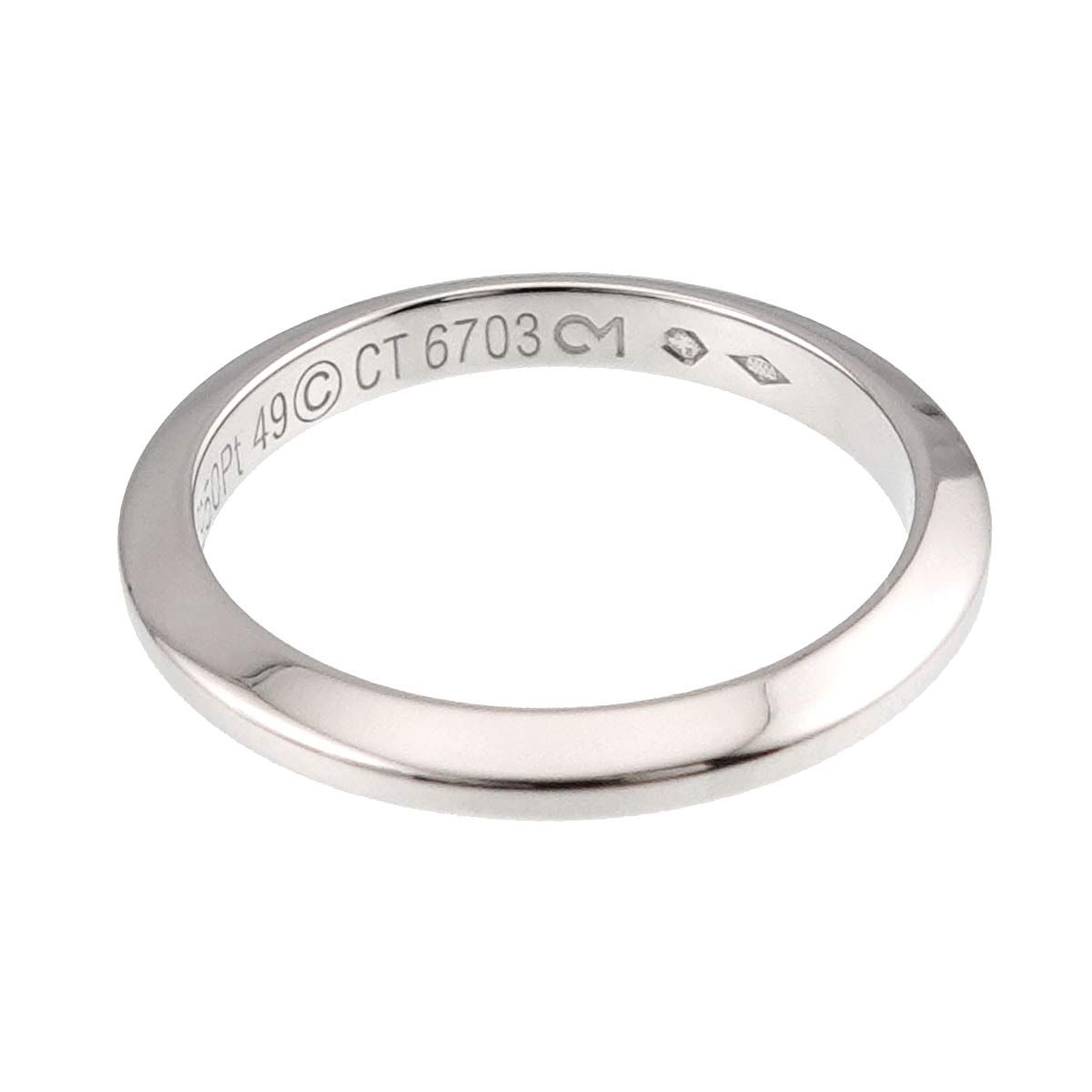 カルティエ Cartier デクラレーション #49 リング Pt プラチナ 指輪 