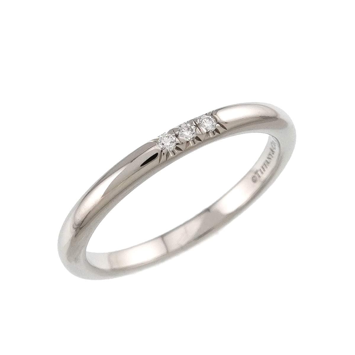 ティファニー TIFFANY&Co. フォーエバー 11.5号 リング 幅2mm ダイヤ 